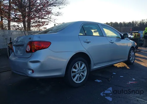 2009 Toyota Corolla Le from USA, damaged, VIN 2T1BU40E79C117724
